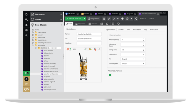 Digital Topic Leadership in Mixed Drinks